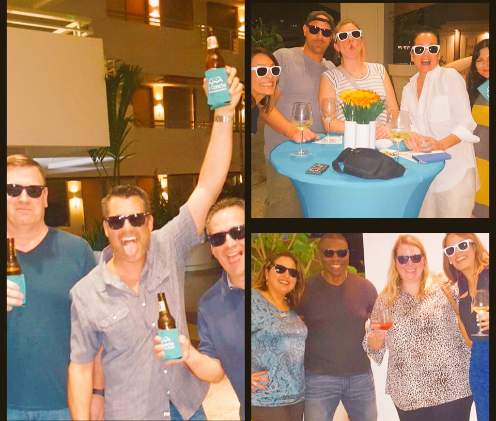 laconcharesort's tweet photo. Talk about #BusinessUnusual ! Our corporate guests know how to celebrate it's #Wednesday! #ManagersCocktail https://t.co/Xogxd7GtZ7