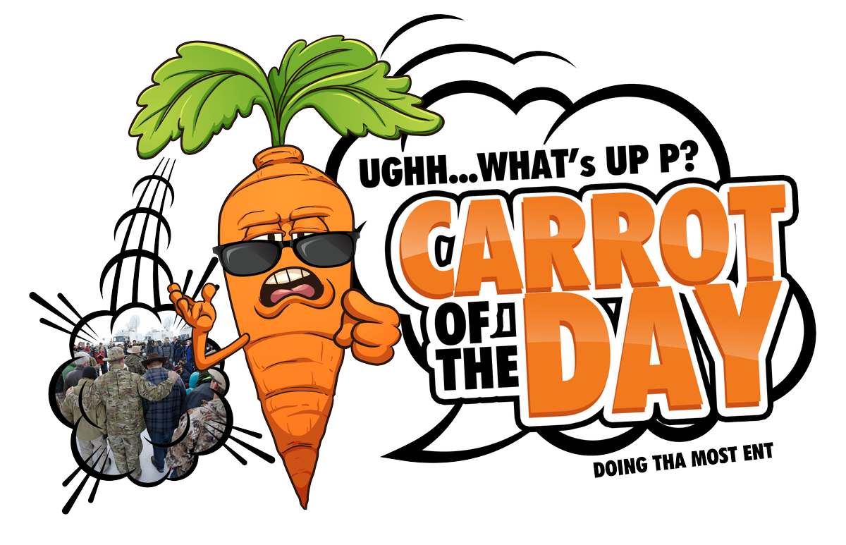 dointhamostent's tweet photo. #Dointhamost Carrot of the Day https://t.co/Jf9FTFrrsy