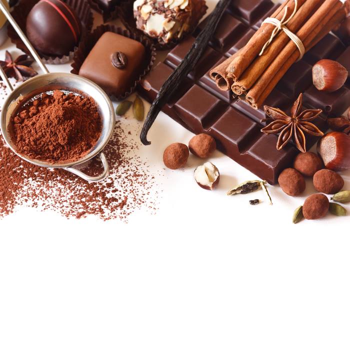 Dark chocolate is packed with beneficial minerals and 100g bar of dark choc provides 67 per cent of the RDA of iron