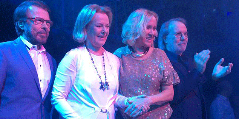 people's tweet photo. ABBA reunite at new 'Mamma Mia' inspired restaurant in Stockholm https://t.co/borDBmGfOf https://t.co/Xghm582BSb