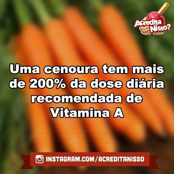 cafeenutricao's tweet image. @AcreditaNisso?

As #Cenouras são um vegetal mais cultivado em todo o mundo. Eles são ótimos como um lanche saudáve…