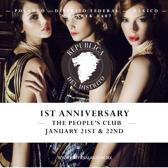 RepublicaDF's tweet photo. #republicadf #1stanniversary https://t.co/1MfHMSYTfE