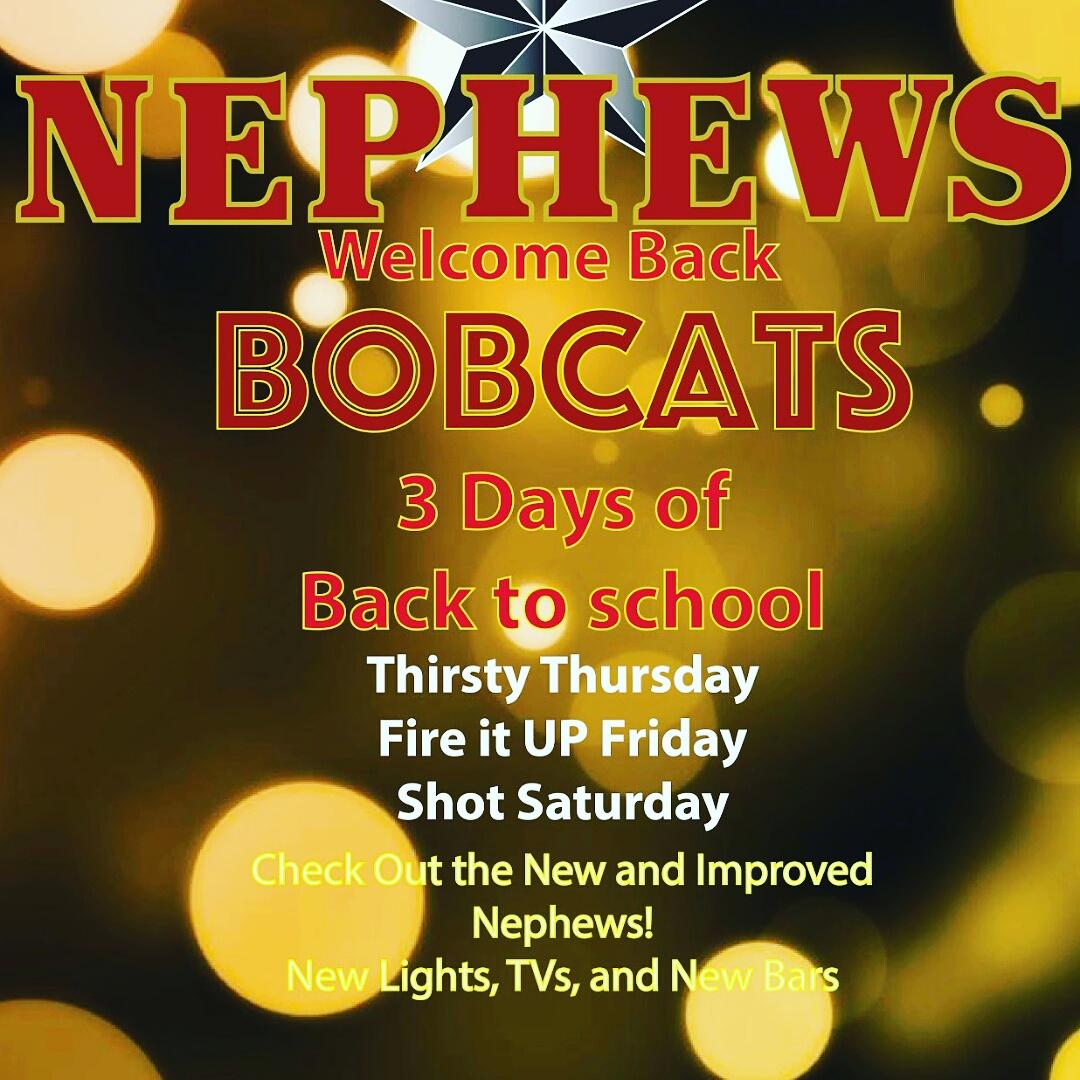 Nephews SMTX (@nephewstx) on Twitter photo Soooooooo. Ummmm. You me drinks tonight? Yes please!
#ladiesnight
#bobcatapproved
<a href="/DJ_chowofficial/">DJ Chow Official</a>
<a href="/thedjspitz/">John Spitzer</a> Soooooooo. Ummmm. You me drinks tonight? Yes please!
#ladiesnight
#bobcatapproved
<a href="/DJ_chowofficial/">DJ Chow Official</a>
<a href="/thedjspitz/">John Spitzer</a>