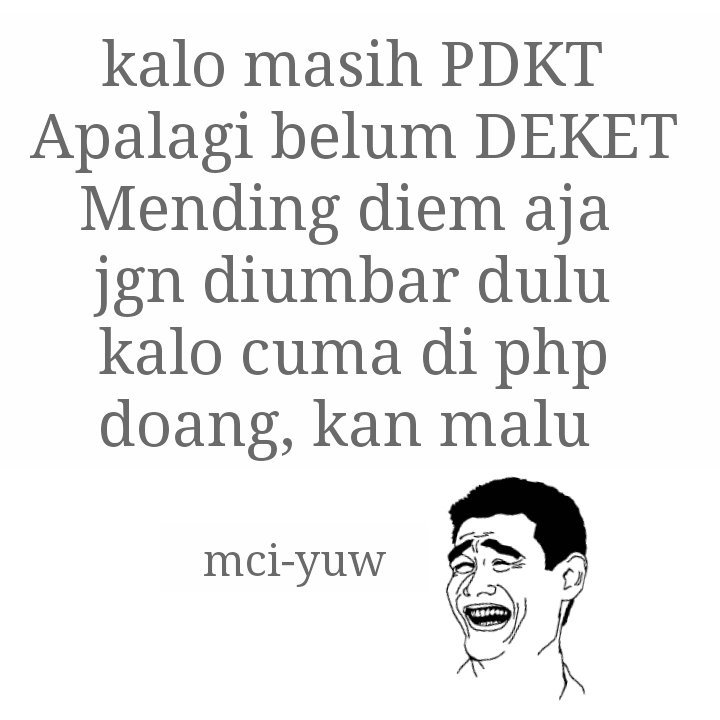 Udah telanjur nyebar gimana dong wkwkwk - yuw