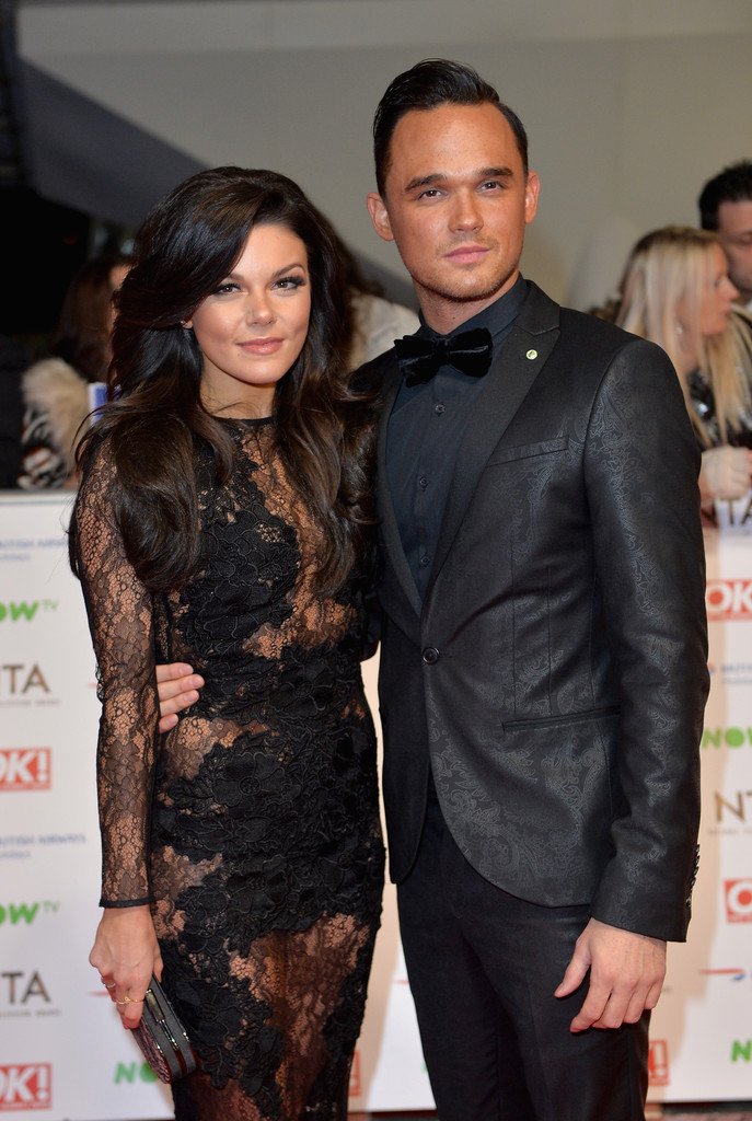 hellsbe's tweet photo. beautiful @Faye_Brookes an @Gareth_Gates at tonight's #NTAs #London https://t.co/CTJYRVKyLR