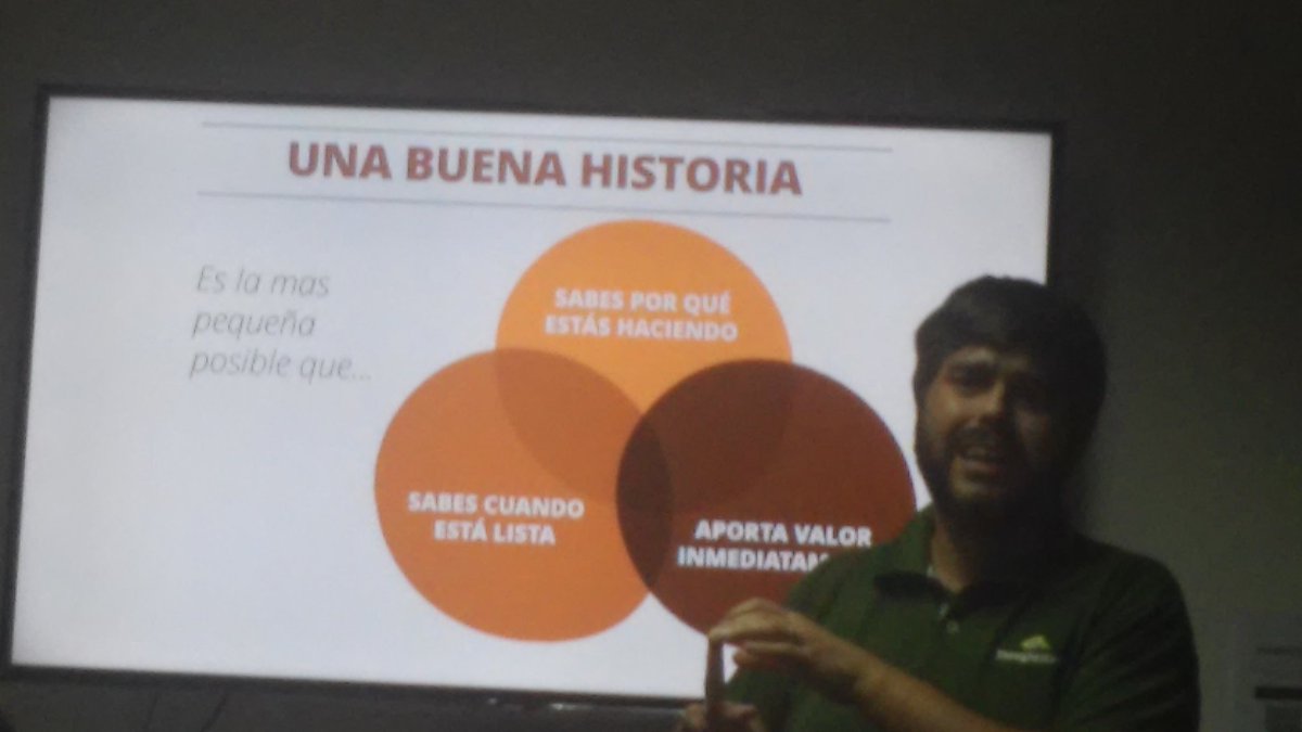 vrokida's tweet image. #3IDEAS @protolous, lo más importante es el feedback temprano y tener historias peques