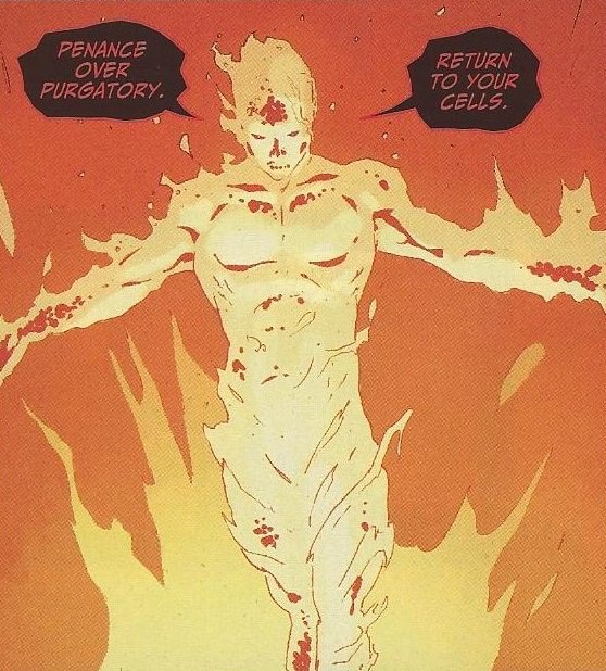 “Penance over Purgatory.”