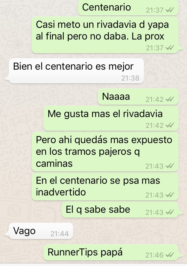 DonSalvu's tweet image. Camuflarse en los tramos en que se camina #runnerTips. De nada @luna_sofialuna