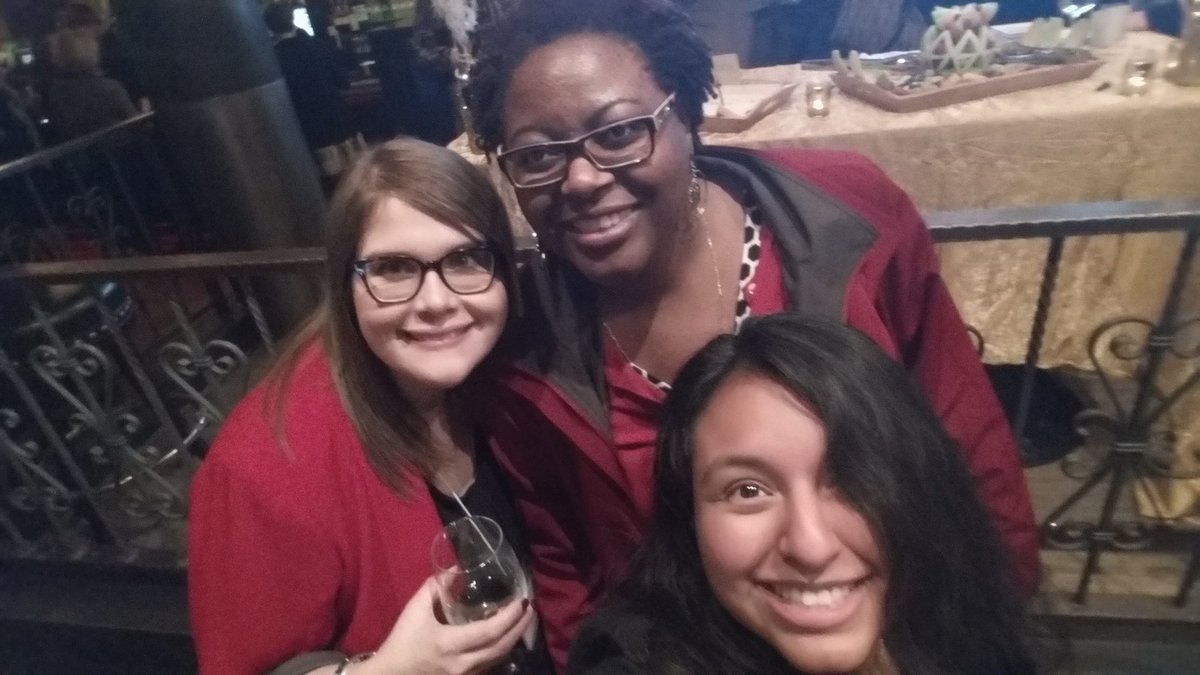 bravoa17's tweet photo. Hanging out with some of my favorite peeps @AlexisLaBroi @KaitlinFelix  #AWE launch party! #BeInAwe #eventprofs https://t.co/k7nOl89g5M