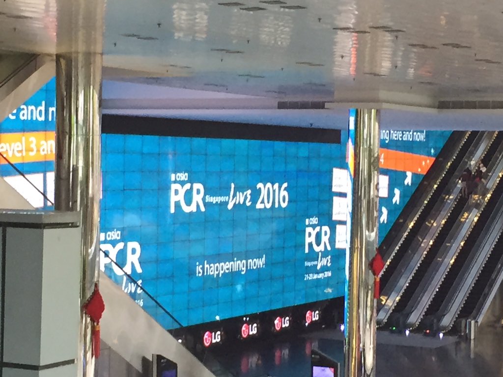 AsiaInterv's tweet image. AsiaPCR Singapore Live is starting now! #AsiaPCR #asiaintervention