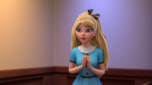 New #DescendantsRP Account 
Daughter of Alice In Wonderland 
#Crossover , Single
#RT and Follow Please