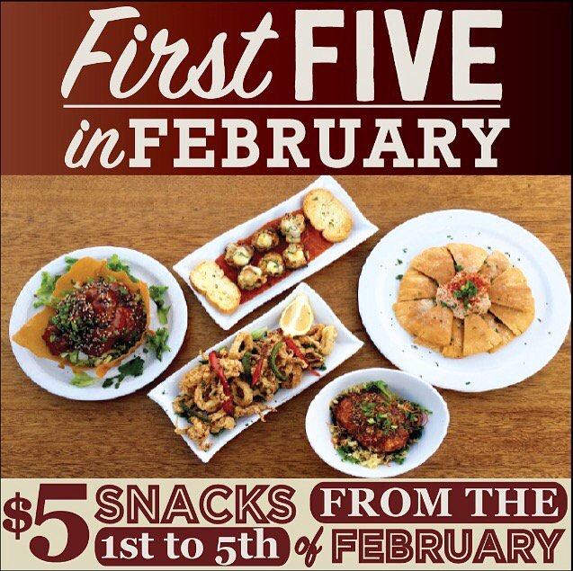 FIVEAthens's tweet image. FIVE  is featuring ALL SNACKS-- only $5 the 1st-5th of FEB! #FFIF