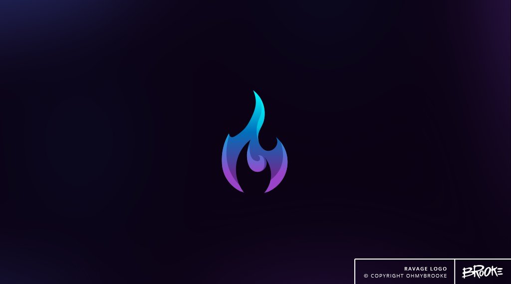 Flame logo design for Ravage. Had fun with this one :)