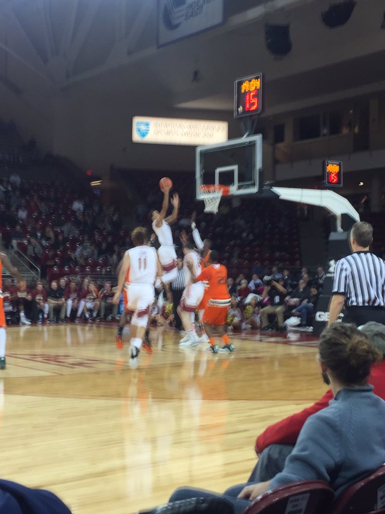 Second half underway at Conte #BCEagles