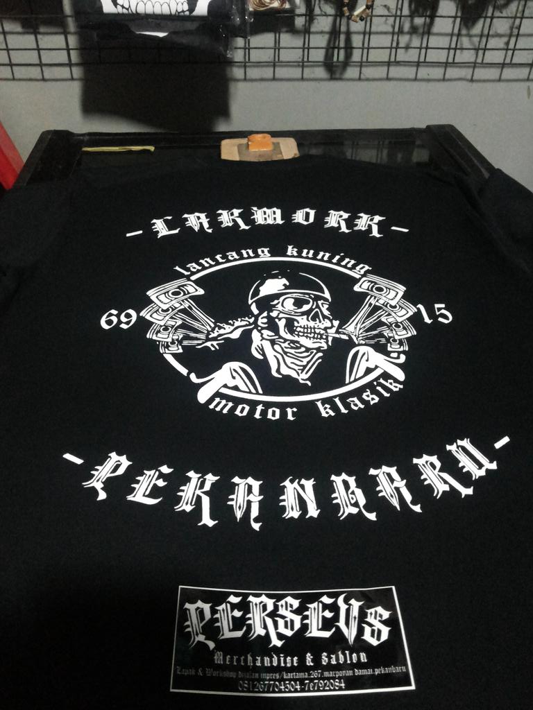 Gesutan kaos LAKMORK pekanbaru