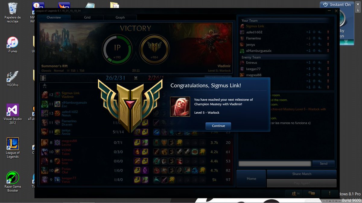 The Legend27 on Twitter "Now what? LeagueofLegends LAN VladOP https