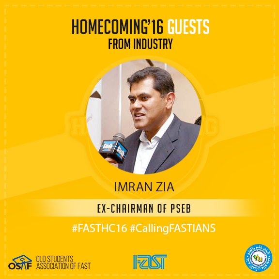 OSAF_NU's tweet photo. Fastians look out for @ziaimran at #FASTHC16!An X-chairman of PSEB & current founder of #JulBujh!
#CallingFASTIANS https://t.co/N3k90vs5Ta