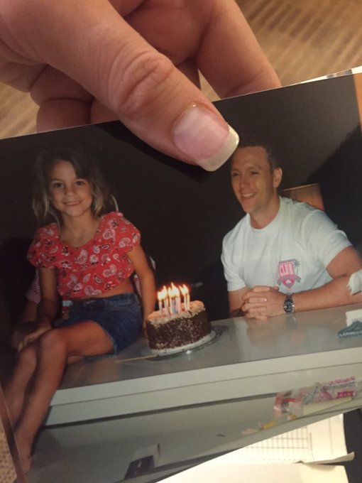 Had an awesome visit with my dad today :) shared some old pics he brought back from my grandmothers house<a href="/tag/myfreecam"class="tags"><span>#myfreecam</span></a>