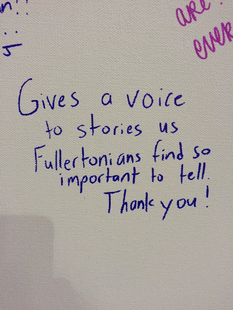 Fonzy's tweet photo. #proud #plummerproject @teachmemrjohson @Cal_Humanities @LHTheaterGuild https://t.co/vVWPwx7Dvw