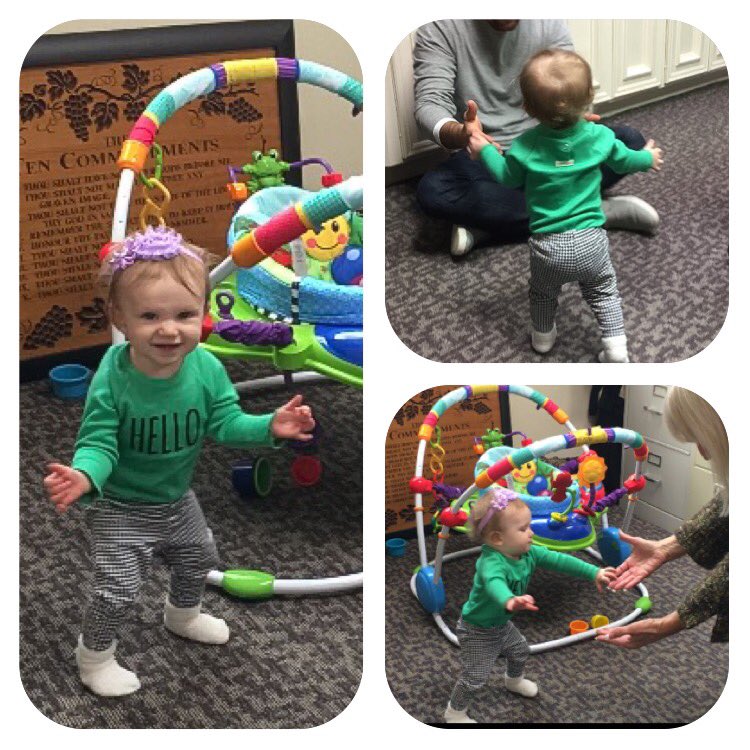 CattRudolph's tweet photo. Walking! I can't believe it. #before1yearold #thatsmygirl  @rudytown https://t.co/tDh25qZXy1