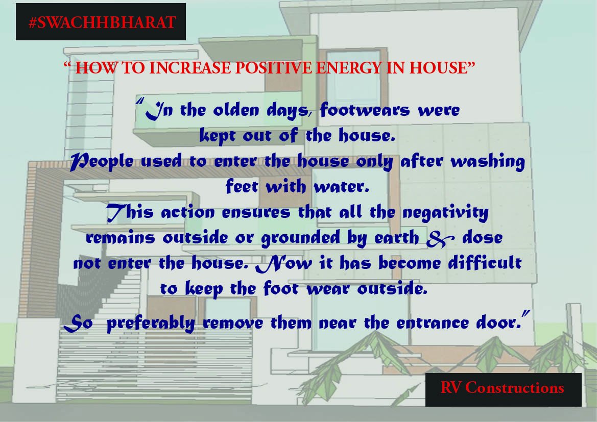rv_construction's tweet image. #swachbharath #How to increase positive energy in house?
Visit us at rvconstructions.wordpress.com