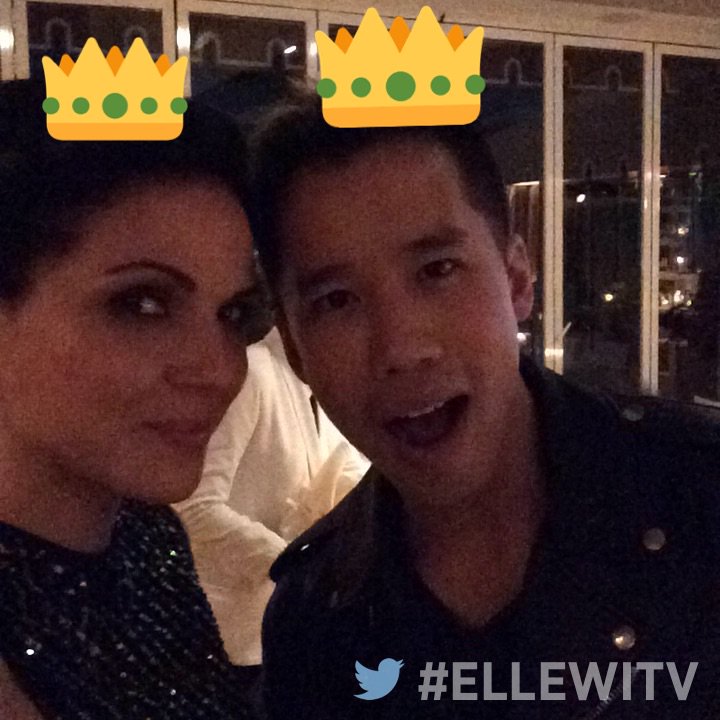 LanaParrilla's tweet image. “@ELLEmagazine: .@LanaParrilla and @jaredeng had a great time at the #ELLEWITV celebration! https://t.co/mCCqPxtaHK” Rockin' Royals 👑