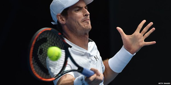 A01BreakingNews's tweet photo. #AusOpen: British number one Andy Murray beats Australia's Sam Groth 6-0 6-4 6-1 Scores: https://t.co/xJwHtly3Ay https://t.co/aaKWjCB3Ol