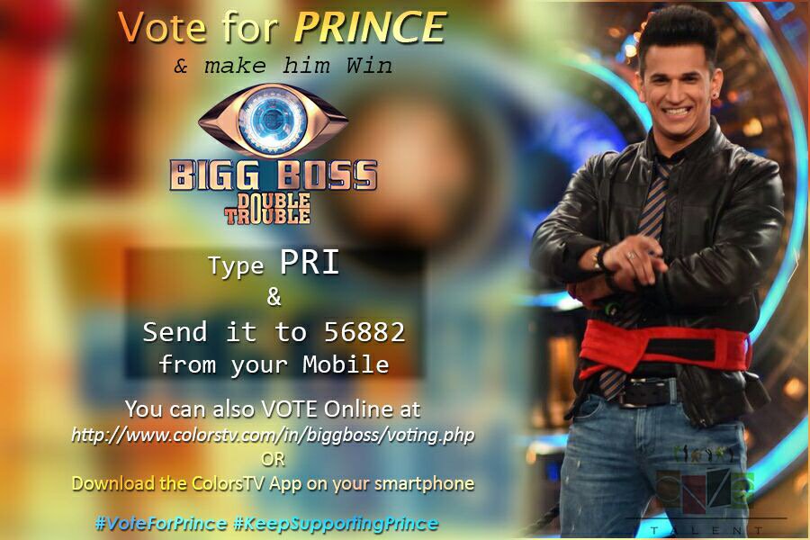 rannvijaysingha's tweet photo. Just a reminder!! #keepsupportingprince https://t.co/OfjTMVDcFv