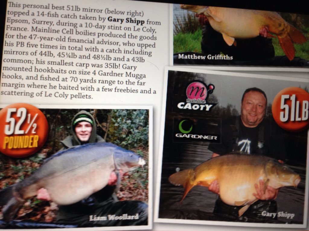 Le Coly made Carp-Talk 3 times last year. Cracking intro to our first season
Don't miss out on our exclusive offer.