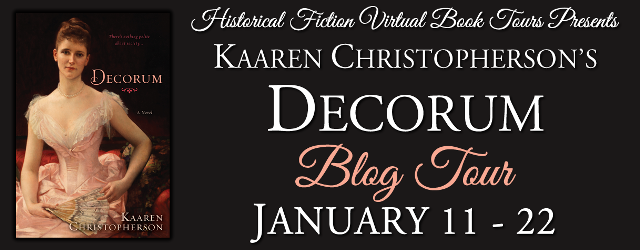 tonyriches's tweet photo. Blog Tour for Kaaren Christopherson's Decorum https://t.co/aChMc7LeHo @KChrisBooks @HFVBT  #HFVBT https://t.co/98yS0daDjx