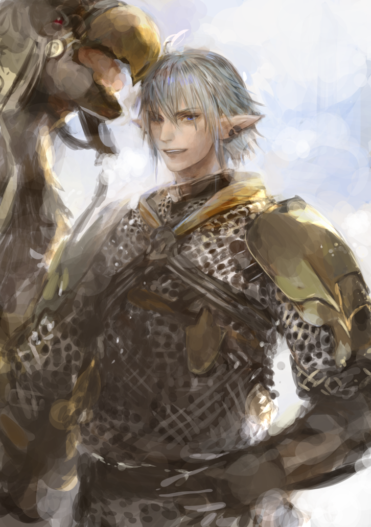 ストレイテナーの冬の太陽聞くとオルシュファンを思い浮かべる落書き