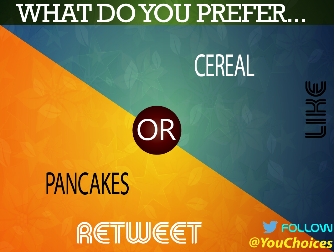 Pancakes or cereal?