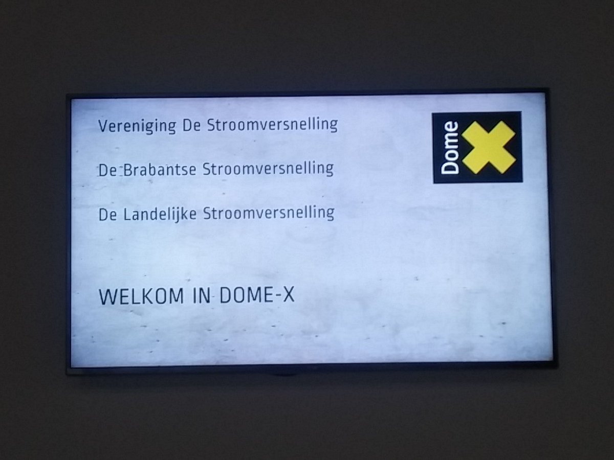 Het is vandaag te doen in Oss! @svbrabant <a href="/STRMVRSNLLNG/">Stroomversnelling</a> <a href="/SVhuur/">SV huur</a> #nom