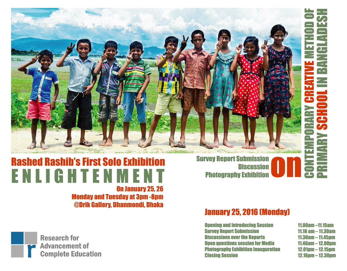 Jakaria_Tuhin's tweet photo. #SurveyReportSub #Documentary&amp; #PhotoExhibition on #CreativeMethod, #DrikGallery #Dhaka #Bangladesh. #RaceProject16 https://t.co/245S1Dz4A2