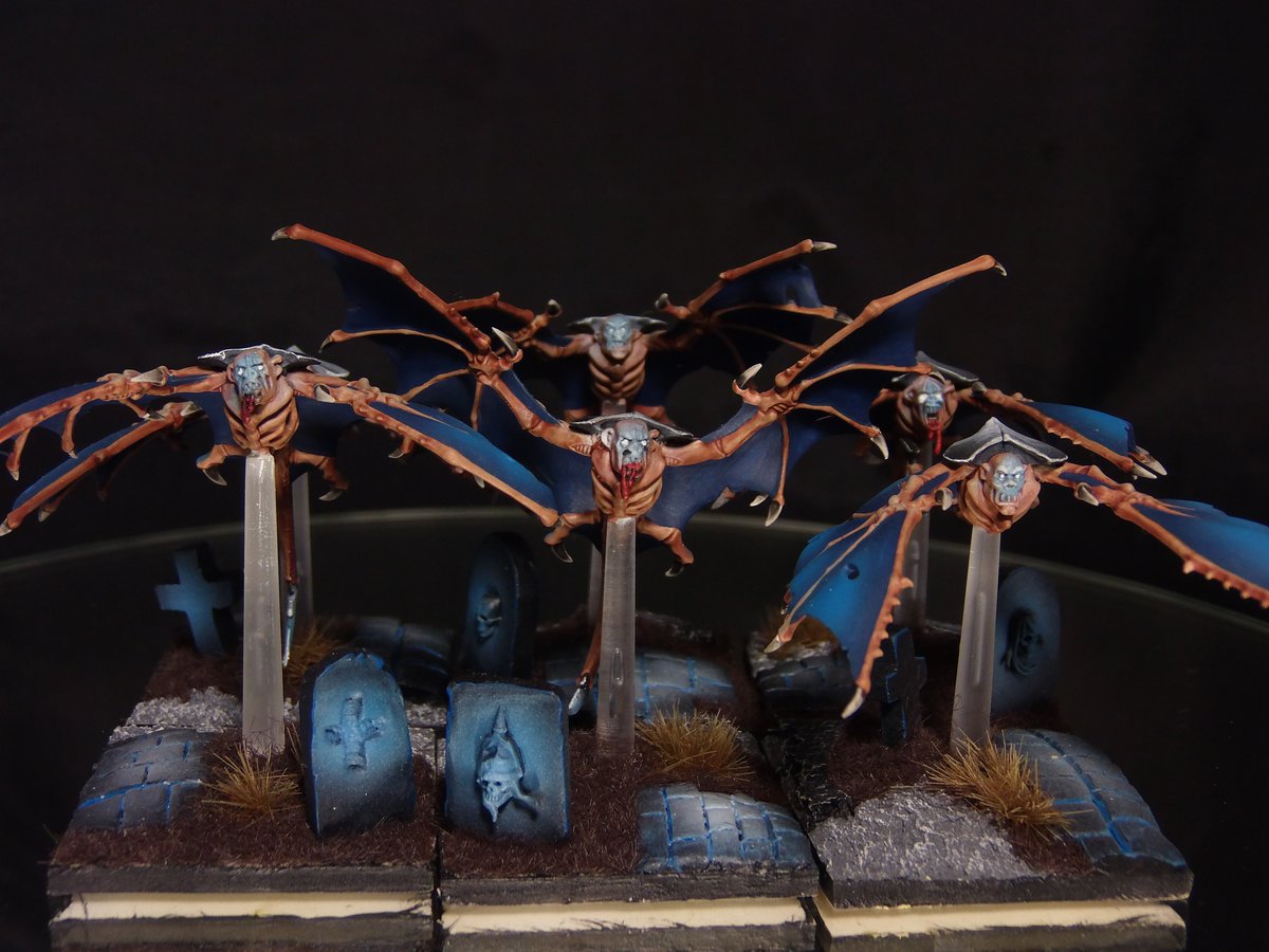 mpsminiatures's tweet photo. #warhammerworld #vampirecounts #fellbats #warhammer40k #conversion 
360 view on YouTube https://t.co/MmB6YGVCzf https://t.co/9XY5nFI61l