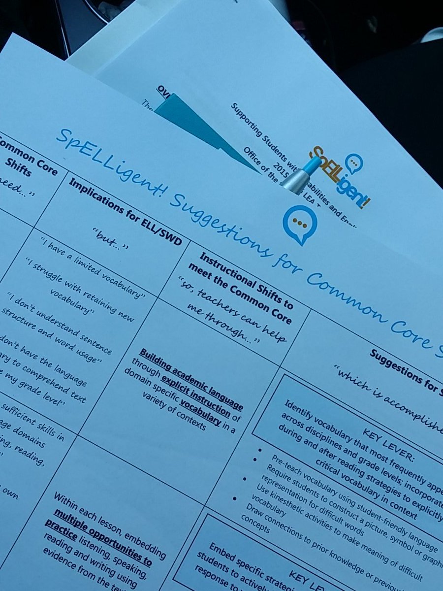 SpELLigent's tweet photo. Getting ready for a very important meeting!  Dream It. Believe It. See It.
#GetSpELLigent 
#ELLChat
#SpedChat https://t.co/kucdGOBDS5