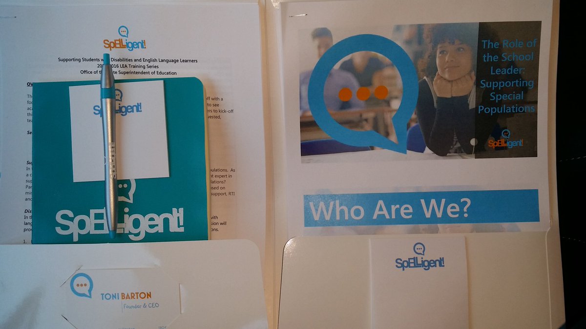 SpELLigent's tweet photo. Getting ready for a very important meeting!  Dream It. Believe It. See It.
#GetSpELLigent 
#ELLChat
#SpedChat https://t.co/kucdGOBDS5