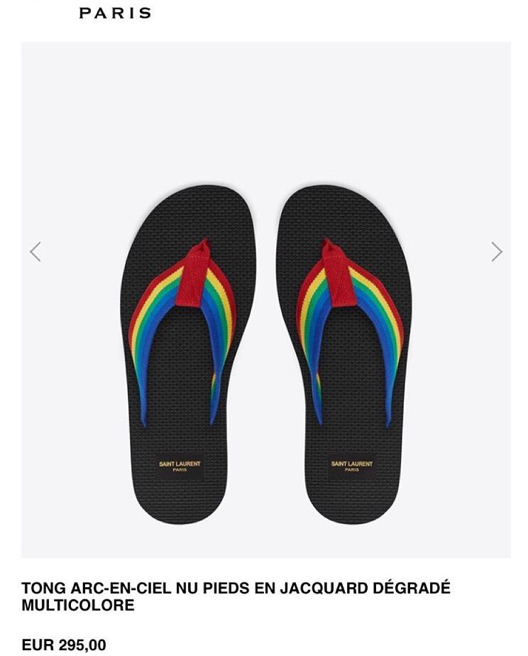 TONGS ROSE TYPE PELLE AVEC ARC-EN-CIEL POUR FILLE VILAS