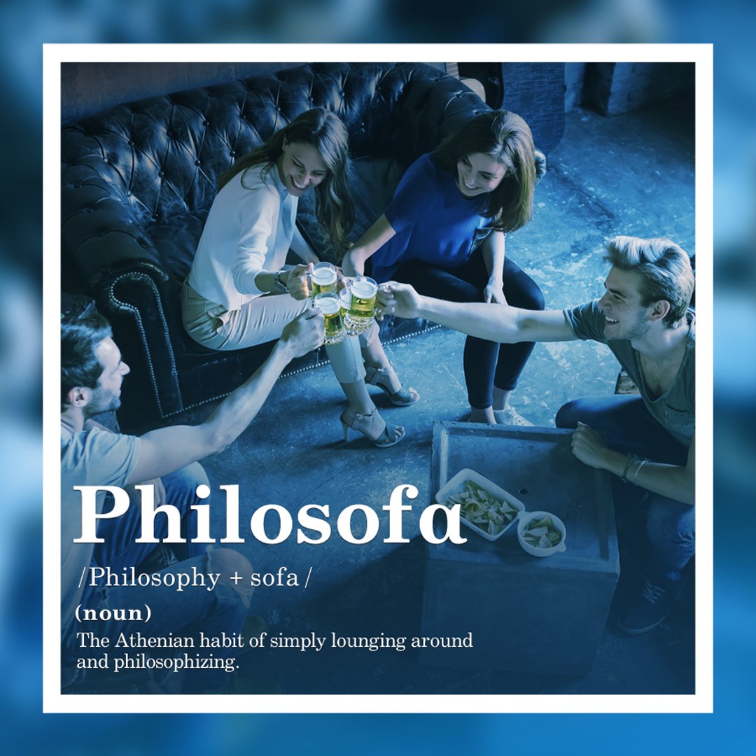 DiscoverGRcom's tweet photo. Regular sofa + #friends talking about things on it = #Philosofa #ImAnAthenian #Discovergreece https://t.co/NEbx3QYLn8