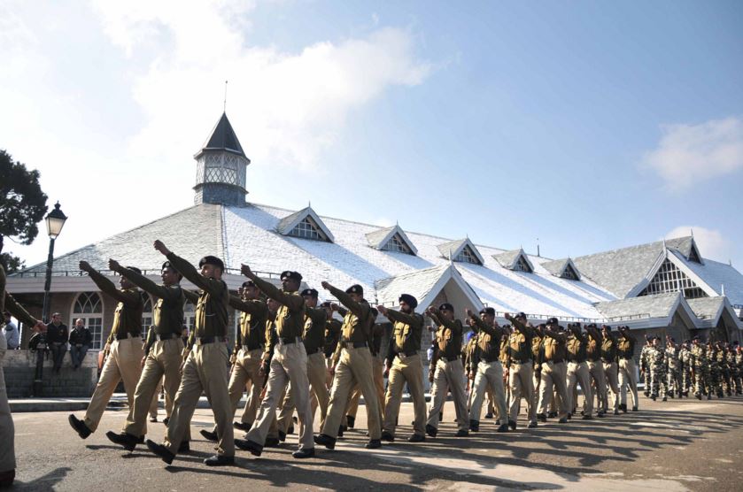 timesofindia's tweet photo. PHOTOS: India gears up for Republic Day celebrations https://t.co/iX13Fl7tOj https://t.co/XXbrT9WHhp