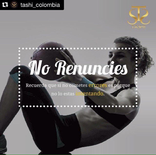 FreeActivate_'s tweet photo. @tashi_colombia 👉🏻
Un consejo para todos los días y para todo en la vida: NO RENUNCIES. 💪🏻💢 #FreeActivate 💙 #quote https://t.co/rcqnGlodEv