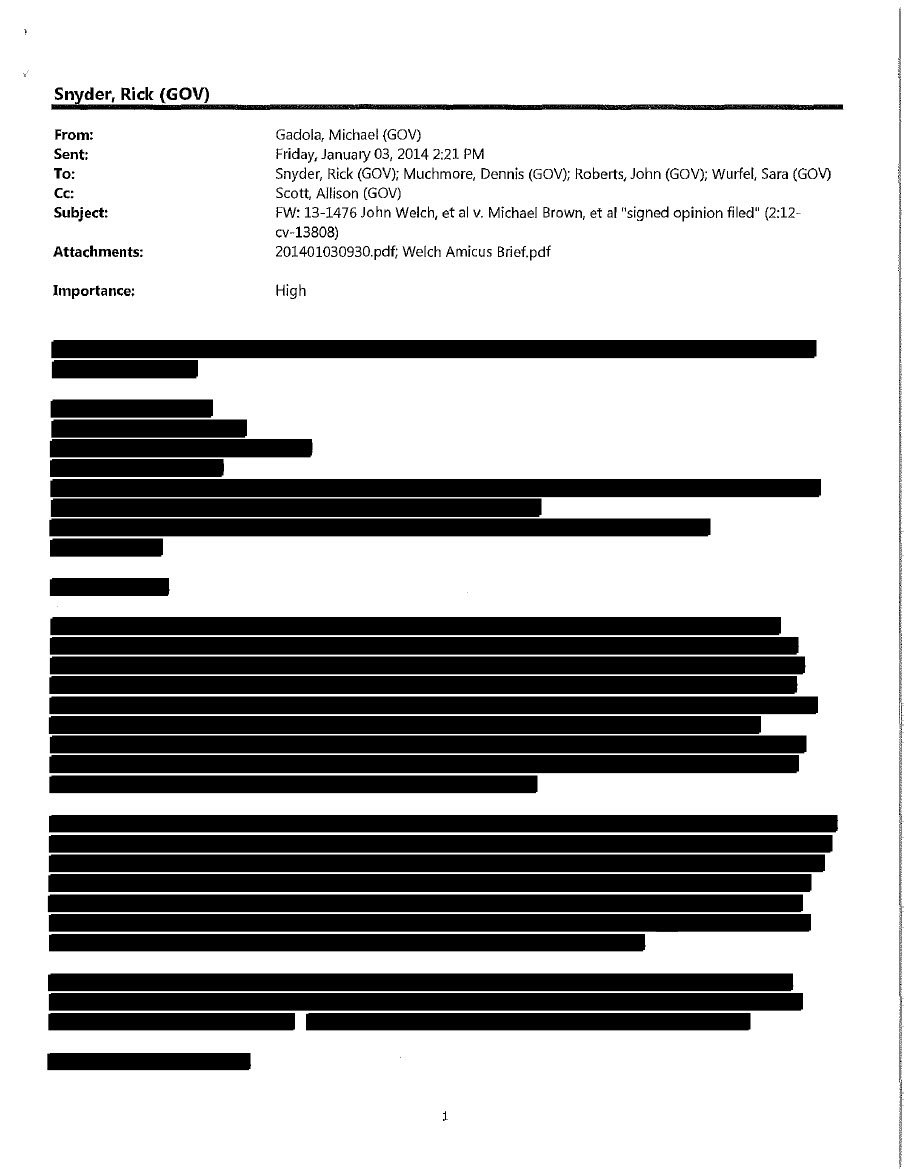 lizzzbrown's tweet photo. Unpacking the Governor of Michigan's Emails
#FlintWaterCrisis 
#SnyderEmails 
@onetoughnerd 
#FlintLivesMatter https://t.co/D7aVIg9YQr