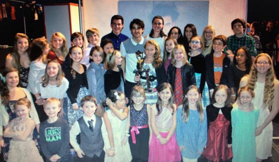 AvlPAA's tweet photo. We're back from #jtf16! The incredible weekend ended with Excellence in Ensemble and meeting #darrencriss. #avlkids https://t.co/kGAY688q6r