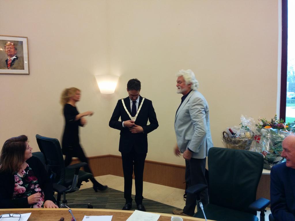 En Texel heeft officieel nieuwe burgemeester