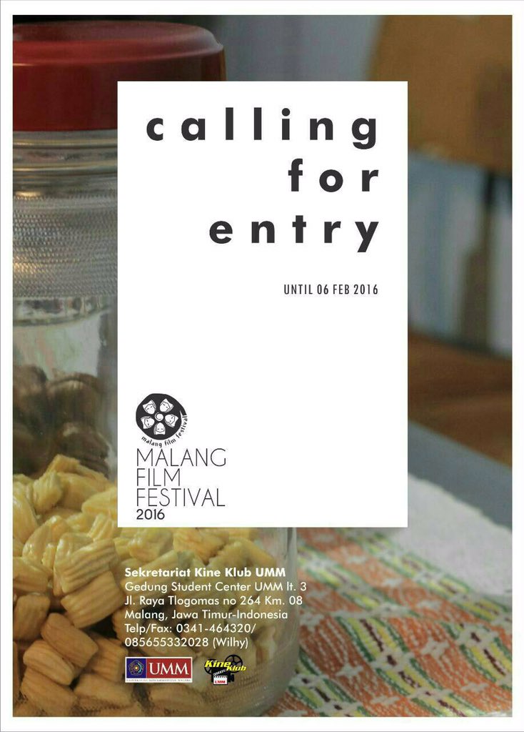 Submit segera karyamu &amp; download form di malangfilmfestival.com  <a href="/gambar_idoep/">gambaridoep</a> <a href="/desarupa_dgb/">DSRP Gambar Bergerak</a> <a href="/MovieEmbun/">MOVIE Embun</a> @LFM_ITB