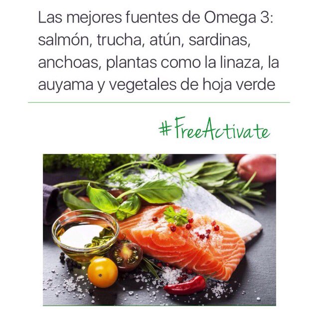 FreeActivate_'s tweet photo. Entra a nuestro instagram y descubre para qué sirve el omega 3 🐟🐠 #FreeActivate 💚
#omega3 #paleo #paleodiet https://t.co/99B9DCkjhk