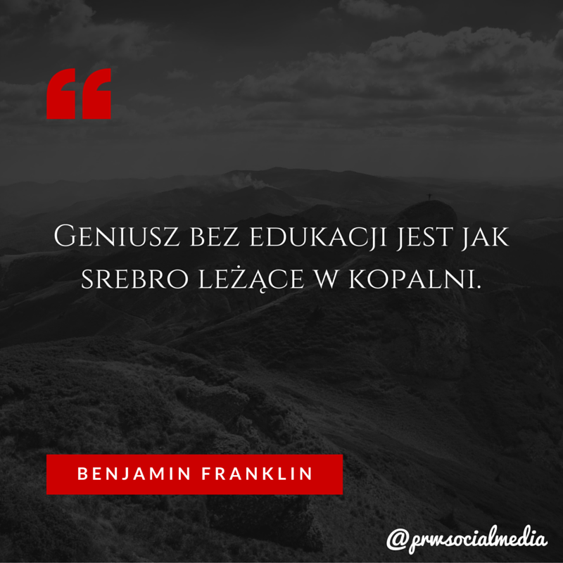 prwsocialmedia's tweet photo. 📖 #Edukacja jest bardzo ważna zarówno w zawodzie #PR.owca jak i #marketing.owca... Nie zapominajmy o niej❕ #quote https://t.co/yEG8BUPu7r