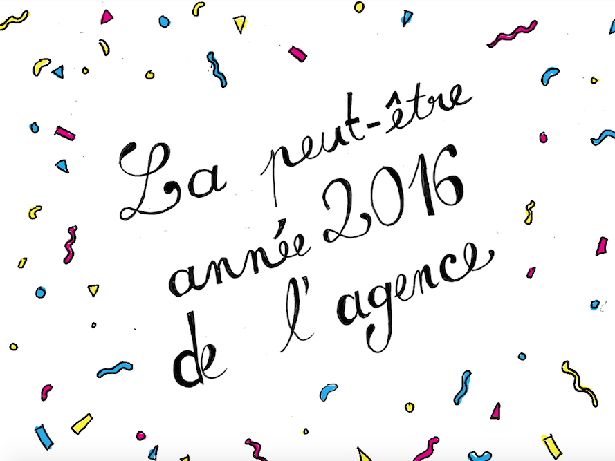 MarcelAgency's tweet photo. Let's read: "la peut-être année de l’agence"!
Et c’est du grand n'importe quoi 😉 #Marcel2016 https://t.co/lOJhoMbkcx https://t.co/8aGH6sMX9A