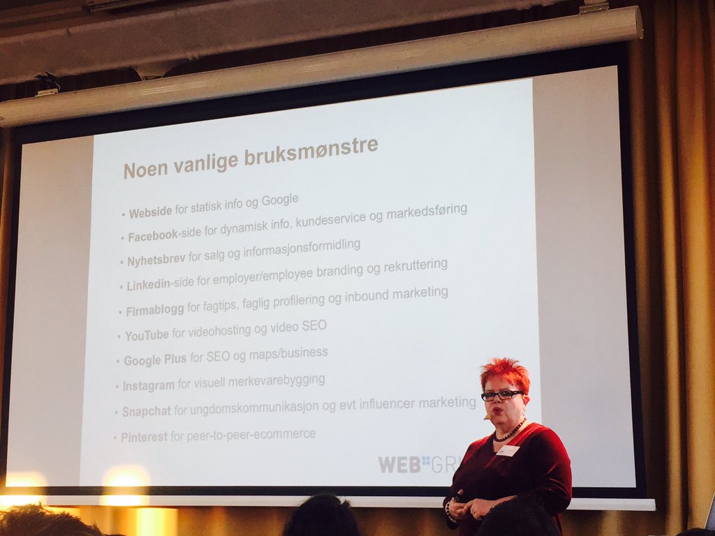 ninkri88's tweet photo. Interessant som alltid fra @NinaFuru på #bestitekst. #innholdsstrategi https://t.co/CMaUWJPMMv