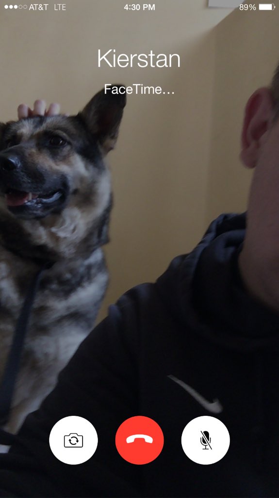 Kierst_Rudolph's tweet photo. Tbt @Kyle_Weber_ and @brady_elliott took my dog when I was asleep then face timed me 3 hrs later bc I didn't notice https://t.co/vFFygJZJlV